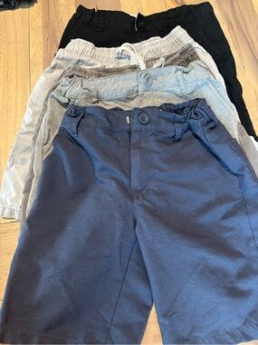 Cat & Jack Navy and Light Gray Kids Shorts